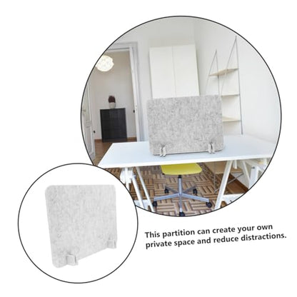 Freestanding Felt Desk Divider Panel Support Feet for Offices