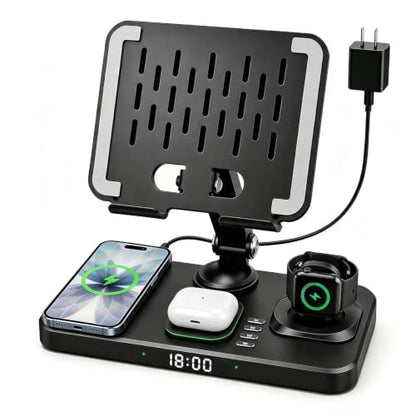 Wireless Charging Station for Apple Devices, Only for Apple Watch Charging - color: Black