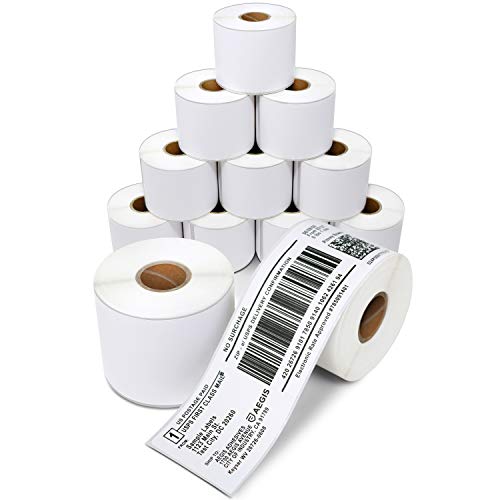 Replacement for DYMO 99019 (12 Rolls, 1800 Labels) - 2 5/16" X 7 1/2" | Direct Thermal Internet Postage Labels - Compatible With DYMO LabelWriter 450, 450 Turbo, 4XL (Not 550, 5XL) - size: 2-5/16" X 7-1/2" - 99019