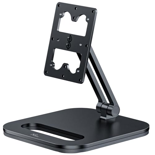 NGTeco Adjustable Employee Time Clock Stand, Universal Holder for W2, TC2, TC3, TC7, Anti-Slip Rubber Base, Sturdy & Flexible Design for Workplace Check-Ins