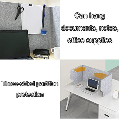 Freestanding Office Divider Partition, Acoustic Partition Desktop Privacy Panel, Polyester Fiber Tabletop Divider, For Home Office/remote Learning, Foldable Easy To Carry ( Size : 50cmx50cmx60cm ) - size: 50cmx50cmx60cm