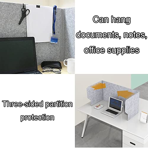 Freestanding Office Divider Partition, Acoustic Partition Desktop Privacy Panel, Polyester Fiber Tabletop Divider, For Home Office/remote Learning, Foldable Easy To Carry ( Size : 50cmx50cmx100cm ) - size: 50cmx50cmx100cm