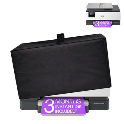 Printer Dust Cover for HP OfficeJet Pro 8125e Wireless Color Inkjet Printer - color: Black
