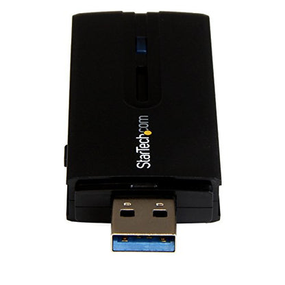 StarTech USB 3.0 AC1200 Dual Band Wireless-AC Network Adapter (USB867WAC22) - size: 867 Mbps, style: AC - USB 3.0