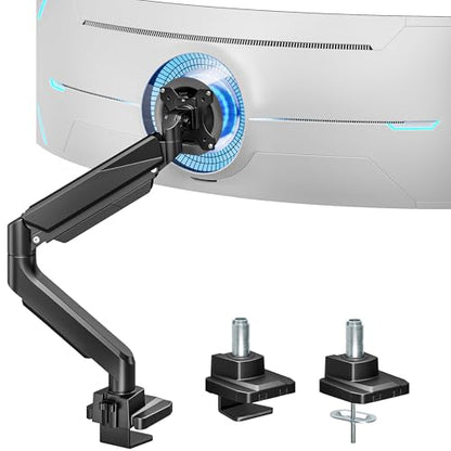 Heavy Duty Single Monitor Mount for 13"-49" Curved Screens, Black - color: Black, style: without USB