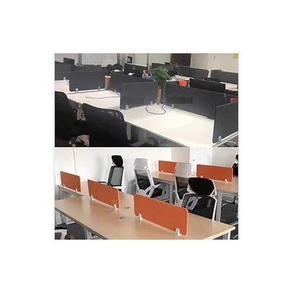 Desktop partition,Desk Privacy Divider, Desk Divider Acoustic, Desktop Privacy Panel Acoustic Partition, Reduce Noise and Visual Distractions, Home Offices Libraries Classroom(Blue,40x50cm) - color: Blue, size: 40x50cm