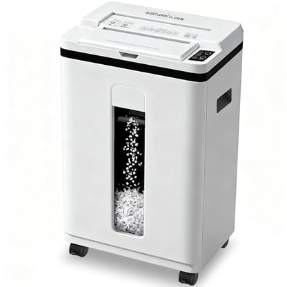 Paper Shredder 200-Sheet Auto Feed, Touchscreen Heavy Duty Shredders, 40 Min Non-Stop, P-5 Ultra Security Shredder for Home Office, Micro Cut with Wheels, 5.8 Gal Bin, <60 dB(OL288) - size: 200 Sheet Auto Feed