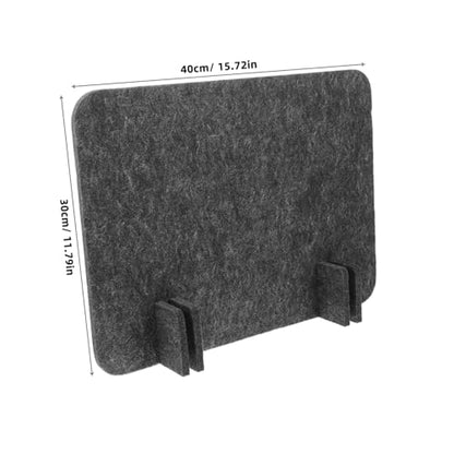 VILLCASE Office Desk Accessories Desk Privacy Divider Aesthetic and Practical Felt Screen Sound Absorption Room Divider Panels Under Table Privacy Panels for Study