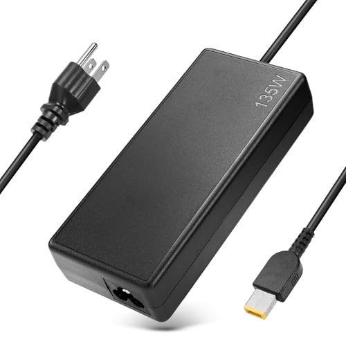 135W Charger Fit for Lenovo ThinkPad Thunderbolt 3 4 USB-C Dock 40AF0135US | for Lenovo ThinkPad TB4 Docking 40AN0135US 40AF0135US, TB3 Essential Dock Gen1 Gen2,ThinkPad USB-C Dock Gen2 Power Cord