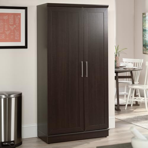 Sauder HomePlus Storage Cabinet/ Pantry cabinets, Dakota Oak finish - color: Dakota Oak