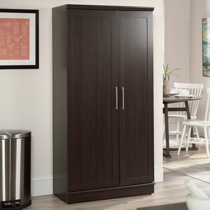 Sauder HomePlus Storage Cabinet/ Pantry cabinets, Dakota Oak finish - color: Dakota Oak