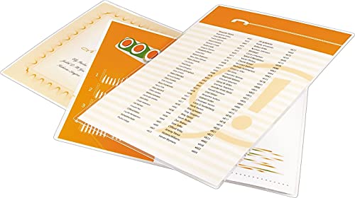 GBC Laminating Sheets, Thermal Laminating Speed Pouches, Letter Size, 5 Mil, HeatSeal UltraClear, 100 Pack (3200587)