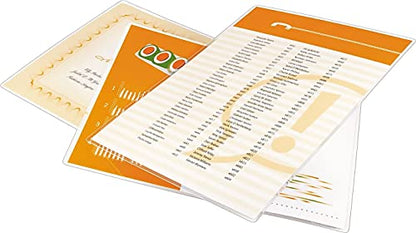GBC Laminating Sheets, Thermal Laminating Speed Pouches, Letter Size, 5 Mil, HeatSeal UltraClear, 100 Pack (3200587)