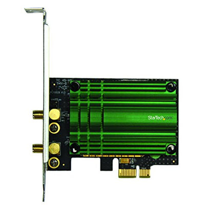 StarTech PCIe AC1200 Dual Band Wireless-AC Network Adapter (PEX867WAC22) - size: 867 Mbps, style: AC - PCI Express (PCIe)