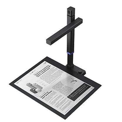 CZUR Shine Surface Pro 16MP Book & Document Scanner | 16MP Document Camera + 2MP Webcam, A3 Scanner for Computer/Laptop, 180+ Languages OCR, Fast Scan 1s/Page, for Windows&Mac