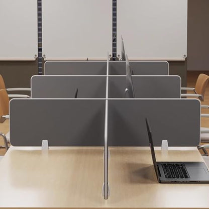 Freestanding Desk Privacy Panels, Workspace Partition Privacy Screens, Standing Desk Dividers, Privacy Guard Office Partitions, Reduce Visual Distractions,L60cm
