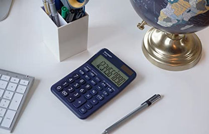 Sharp EL-M335 10-Digit Extra Large Desktop Calculator with Currency Conversion Functions, Tax, Percent and Backspace Keys, and a Large Angled LCD Display, Perfect for Home or Office Use | Extra Large Display, Currency Conversion Functions, Tax, Percent &