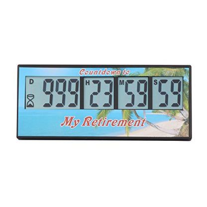 A AIMILAR Digital Retirement Countdown Timer 999 Days Count Down Timer - color: Retirement