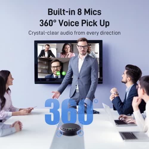 EMEET Luna Plus Bluetooth USB Speakerphone + C980 Webcam