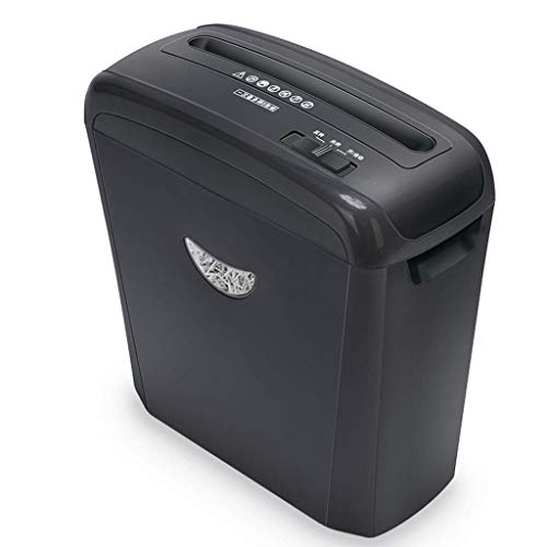 Office Supplies Portable Shredder 5 Sheets of Cross-Cut Paper Home Damage Credit Card with 10.5L, Junk Mail