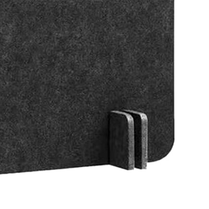 Desk Divider Felt Table Partition Acoustic Privacy Screen Noise Reducing Removable Panel Lightweight Structure Freestanding Suitable for Classroom, Black 40x50 cm - color: Black 40x50 Cm