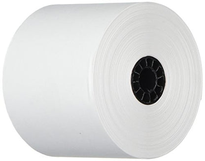 (500 Rolls) 2 1/4 x 150 ft White Adding Machine Tape Paper Rolls Premium One Ply Register/Adding Machine/Calculator Paper Rolls Printing Calculator 10 Key