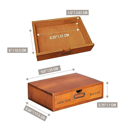Primo Supply Stackable Wooden Cabinet Organizer, 1 Drawer - size: 1 Drawer