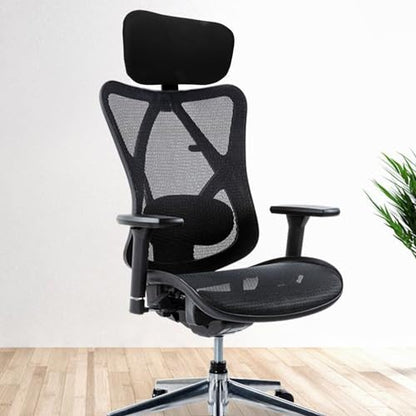 SHERCHPRY Adjustable Office Chair Headrest, Chair Headrest, Lift Head Cushion, Attachment Neck Support for Ergonomic Executive s Black