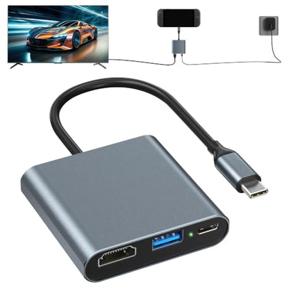 TV Dock for Switch 2/Switch 1/OLED,Support 4K@60Hz~120Hz/1000M Ethernet