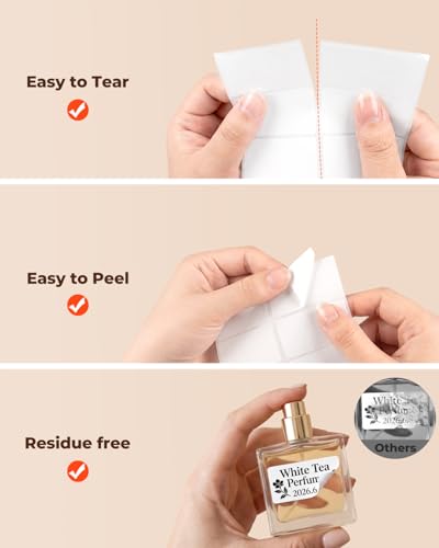 MUNBYN 1x1.75 Inch 3-Up Rectangle Thermal Labels, 2400 Stickers/1 Roll - size: 1"x1.75", style: Rectangle