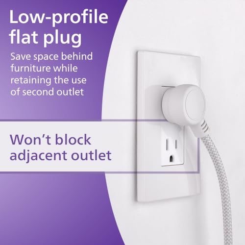 Philips Desktop Charging Station, 2 AC Outlet Extender, 2 USB-A, 1 USB-C