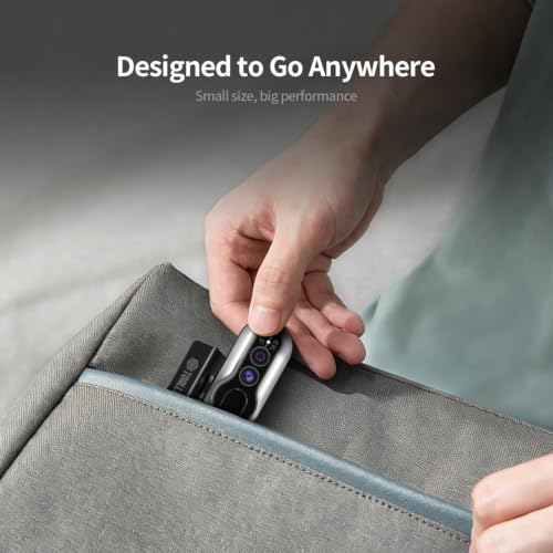 TOALLIN 4K Webcam for PC, Windows Hello Compatible, IR Facial Recognition