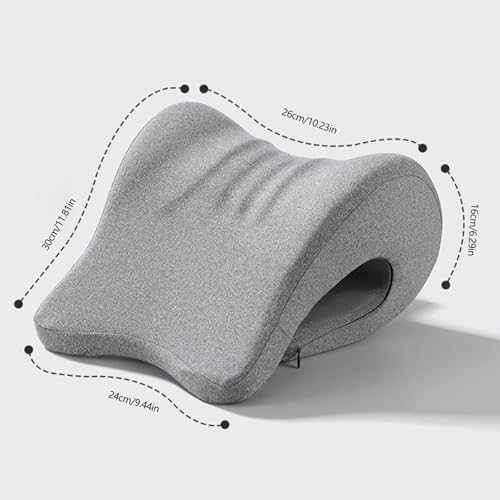 Headrest Cushion Attachment for Desk Computer Offices Chair Memory Foam Ergonomic Neck Pillow for Napping Sleep Neck Pillow