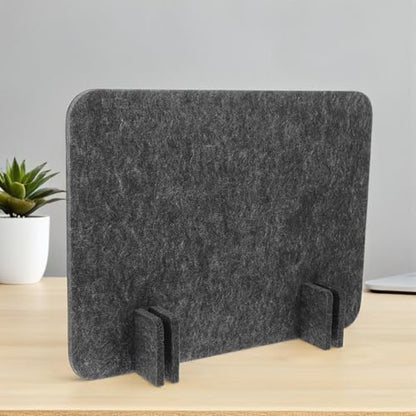 Acoustic Desk Privacy Panel Soundproof Divider Screen for Students Easy No Drill Installation Noise Absorbing Felt Elegant Design for Office Classroom Use