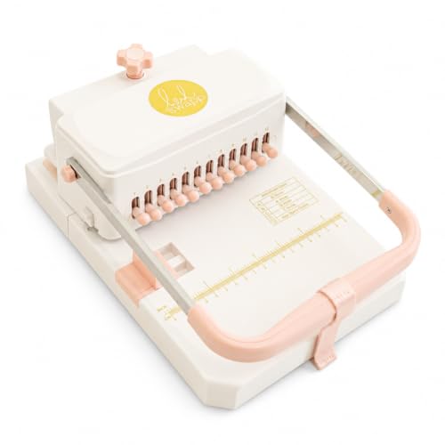 Heidi Swapp Craft Binding Machine — DIY Twin-Loop Wire Book Binder for Planners, Journals & Photo Books | Includes 20 Wires, 4 Bookboards & Pliers | Binds A4, A5, A6, A7 & Letter | 27-Piece Kit