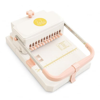 Heidi Swapp Craft Binding Machine — DIY Twin-Loop Wire Book Binder for Planners, Journals & Photo Books | Includes 20 Wires, 4 Bookboards & Pliers | Binds A4, A5, A6, A7 & Letter | 27-Piece Kit