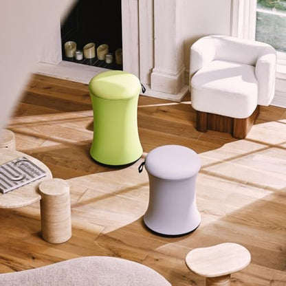 Boba Chair Stylish Active Wobble Stool, ADHD Chair, Improves Posture and Focus, Ergonomic with Height Adjustable Stool for Adults Children for Home Office, Study Room (Sky Blue) - color: Sky Blue