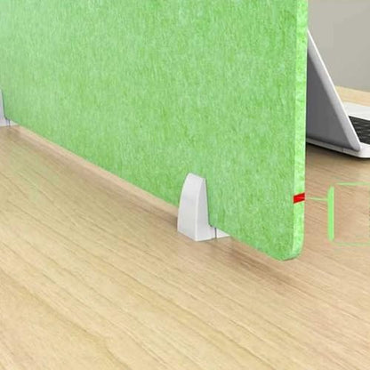 Desk Privacy Divider, Divider Sound Proof Dividers Shields Panels Cubicle Wall, for Students and Office 5pack(Green,40X50cm) - color: Green, size: 40X50cm