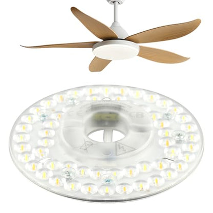 4.92" Ceiling Fan Led Light Replacement, 18W 3CCT Memory