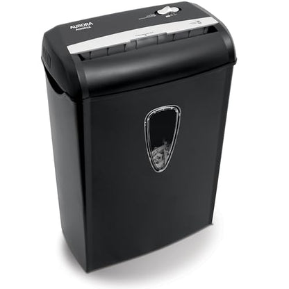 Aurora AU890XA 8-Sheet Crosscut Paper and Credit Card Shredder with Wastebasket - style: 8-Sheet CrossCut Shredder