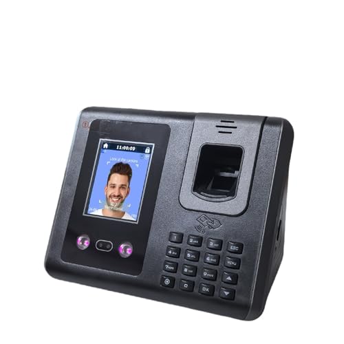 Time Clock for Small Businesses WiFi Face Time Attendance System Employee Fingerprint Time Clock Management Solution for Offices, Factories, Hotels, Schools and More