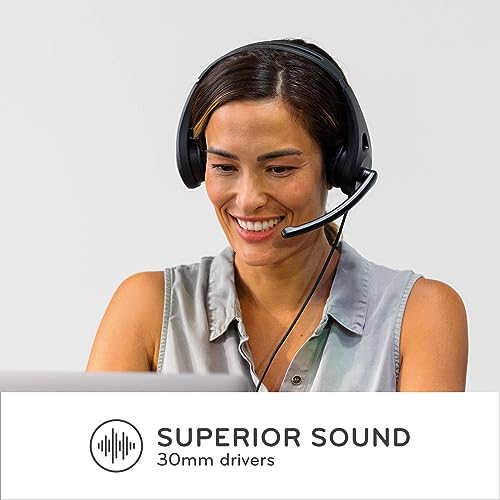 TWT Audio Ergo TW120 Premium On-Ear Headset - USB-A Connection | Wired Headphones, Noise Reducing Microphone, For Classrooms, School, Students, & Teachers, Universal Device Compatibility - style: USB-A