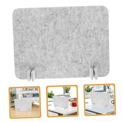 Veemoon 2Pcs Felt Desk Privacy Panel Desk Divider Partition for Office and Classroom Easy to Install Enhances Focus and Reduces Distractions