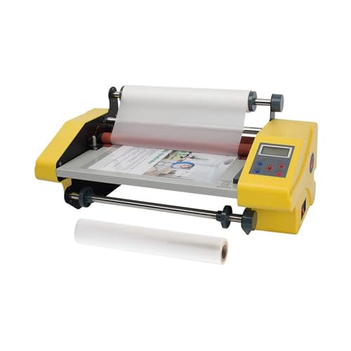 Thermal Laminating Machine, 18.5" Hot and Cold Roll Laminator