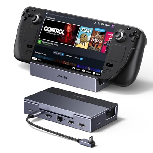 UGREEN Steam Deck Dock 6-in-1 4K@120Hz HDMI 2.1, 100W PD
