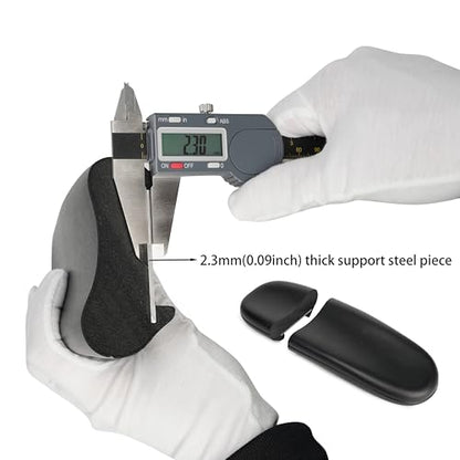 Office Chair Replacement Armrest Arm Pads Caps Univeral 4" 5.5" Mounting Hole 1 Pair, MingYi.Office