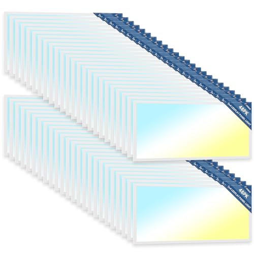 Amico 48 Pack 2x4 LED Flat Panel Light with 3CCT Selectable, 50W, ETL/FCC | 4000K/5000K/6500K, 30W/40W/50W, 0-10V Dimmable, 6250LM Super Bright LED Drop Ceiling Fixtures for Office Meeting Classroom - size: 2x4 48Pack