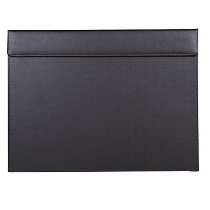 KINGFOM 18''x14'' Large Rectangle A3 Desk Writing & Drawing Desk Pad &Board Table Protector Mat with Paper Clip on Top Brown - color: Brown-a189