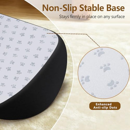 Foot Rest for Under Desk at Work, Adjustable Desk Foot Rest & Foot Stool for Office Work, Gaming Desk Accessories, Multi-Use Leg Rest Pillow for Couch, Bed Sleeping,Washable Cover