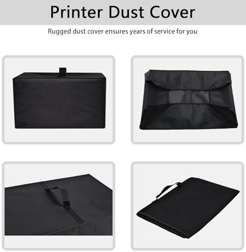 Printer Dust Cover for HP OfficeJet Pro 8125e Wireless Color Inkjet Printer - color: Black